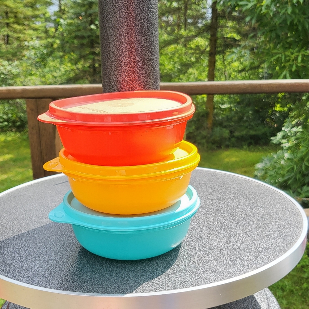 Tupperware Set of 3-300 ml Modular Bowls